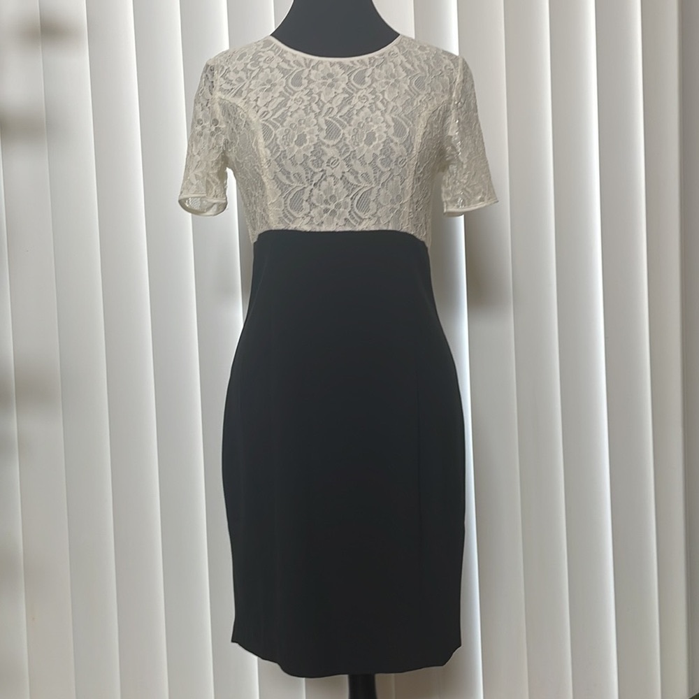 Black and White Dress